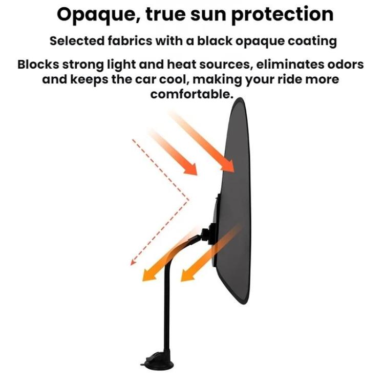Office Computer Car Sunshade All-Around Anti-Glare Sunblock