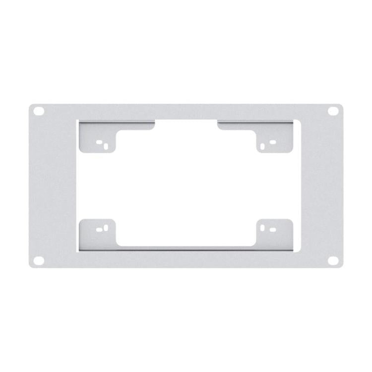 HomeRack 7 Inch DSI Display Mounting Panel, 3U Mounting Space, Compatible With Official Raspberry Pi 7inch Touch Displays