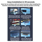 3 In 1 Solar-Powered Vehicle-Mounted Ventilation Cooling Circulating Exhaust Fan — view 11