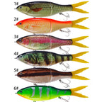 HENGJIA JM071 Sinking Multi-Segment Lure 17cm 40g Bionic Artificial Bait — No. 6