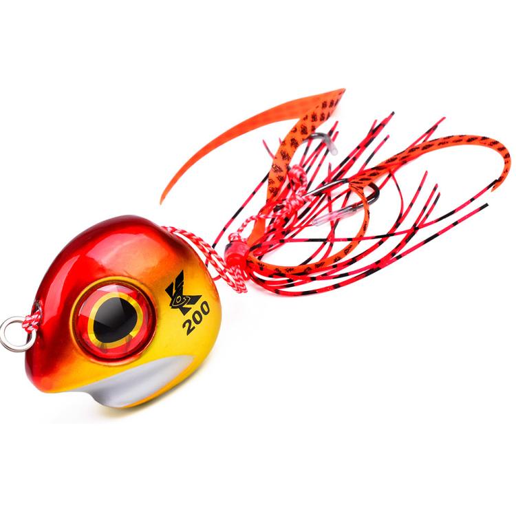 KATYUSHA Kabura Snapper Jig Head 3D Bionic Eyes Tai Rubber Lead Jigs for Bottom Fishing, Grouper, Sea Bream — view 13