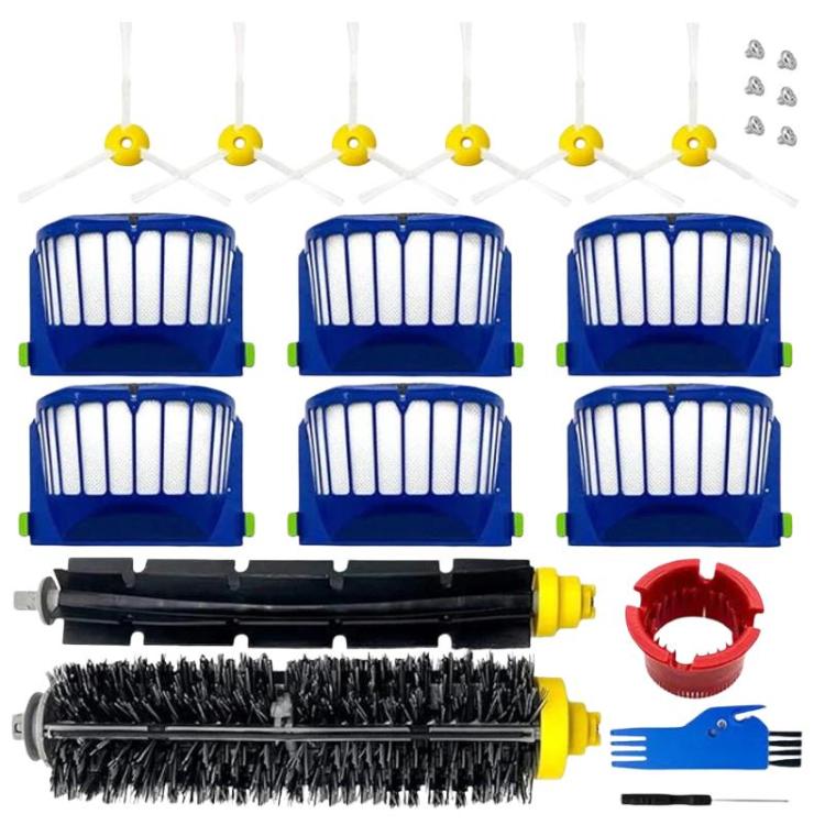 For IRobot Roomba 650 / 600 Series Sweeper Accessories Brush Filter & Triangle Side Brush