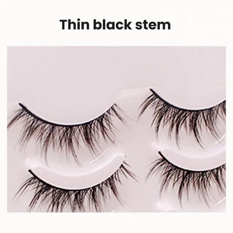 5pair /Set Natural Everyday Makeup One-Piece Eyelashes — view 29