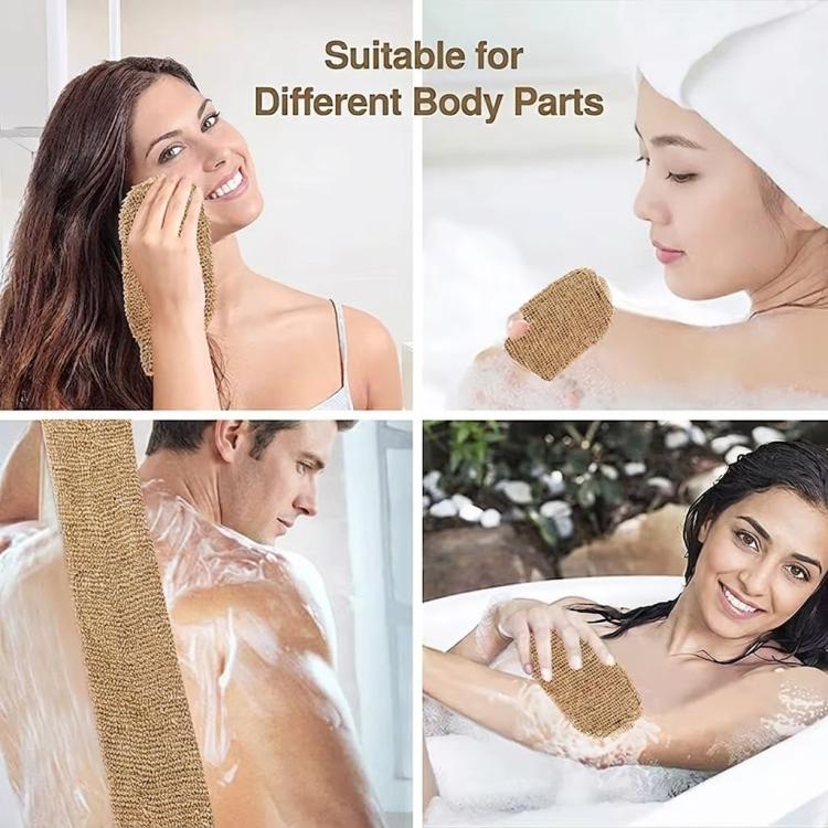 Heavy-Duty Bath Scrubber Double Sided Thickened Back Scrubber — view 7