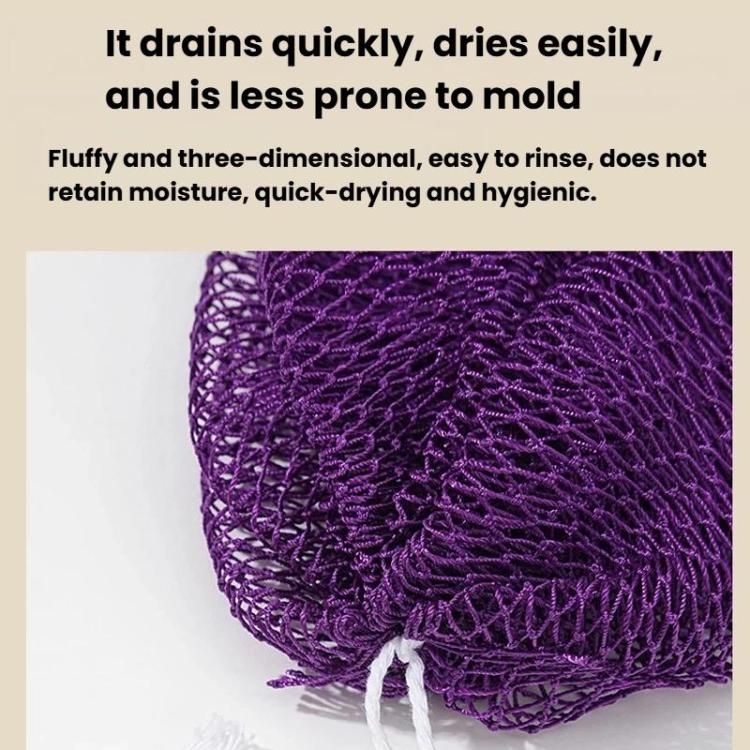 Drawstring Long Nylon Bath Towel High Elastic Exfoliating Sauna Towel — view 11