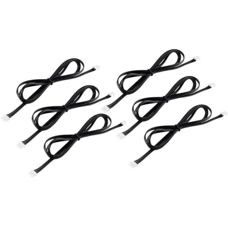 Waveshare 5264-3PIN Servo Cable Compatible With ST / SC / CF Series Servos — 6pcs 300mm