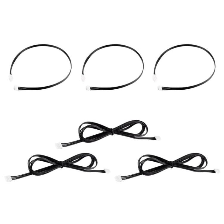 Waveshare 5264-3PIN Servo Cable Compatible With ST / SC / CF Series Servos — 6pcs 900mm