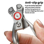 Portable Mini Line Cutter PE Line Scissors Stainless Steel Lure Pliers
