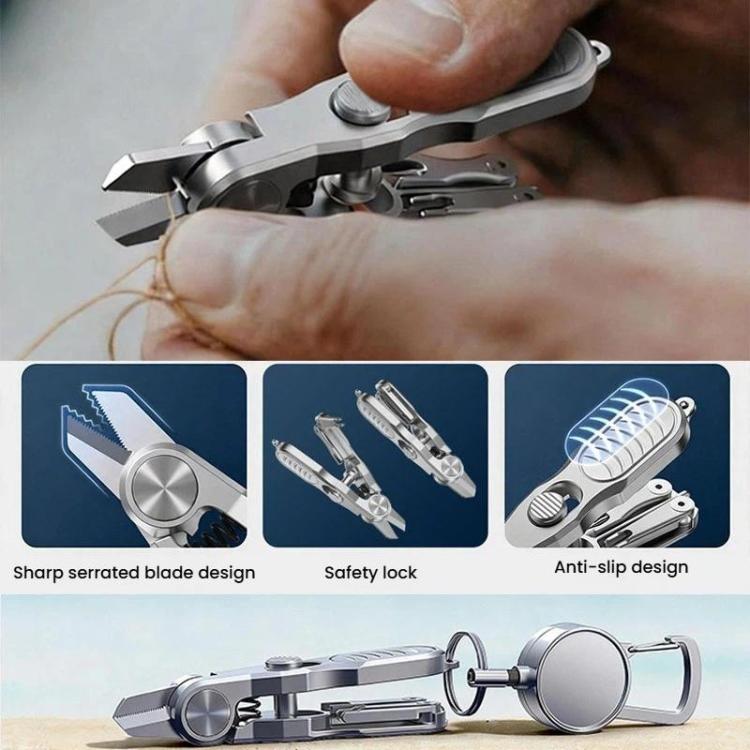 3 In 1 Fishing Line Cutter Knot Hook Tying Tool