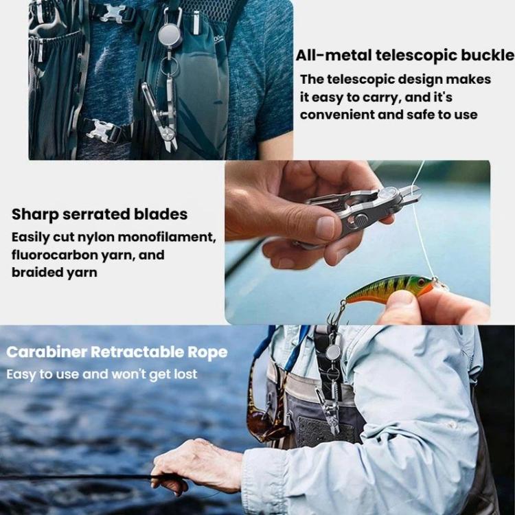 3 In 1 Fishing Line Cutter Knot Hook Tying Tool