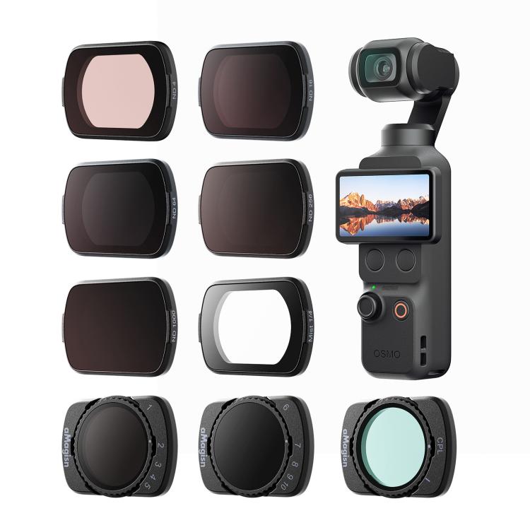 For DJI Osmo Pocket 4 / 3 aMagisn Magnetic Lens Filter