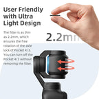 For DJI Osmo Pocket 4 / 3 aMagisn Magnetic Lens Filter