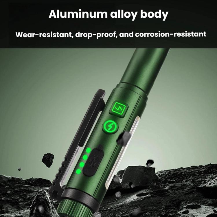 Multifunctional Dual Magnetic Pen Clip Flashlight, Outdoor Portable Inspection Work Pen Light — view 10