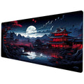 Stain-Resistant Ancient Landscape Mouse Pad, E-Sports Gaming Keyboard Desk Mat