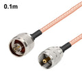 UHF Male To N-Type Male RG316 Extension Cable RF Coaxial Cable