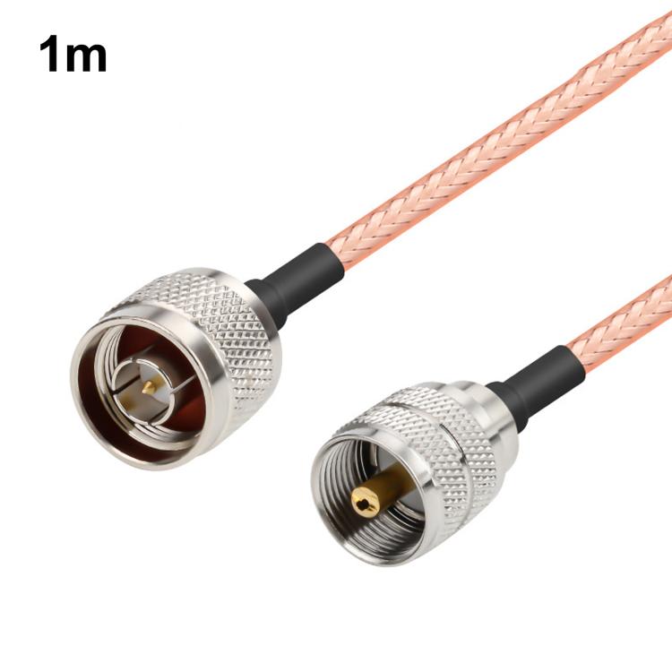 UHF Male To N-Type Male RG316 Extension Cable RF Coaxial Cable — 0.3m