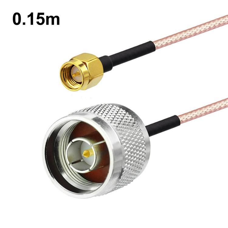 SMA Male To N Male RF Coaxial Antenna Extension Cable RG316 RF Adapter Cable — 0.1m