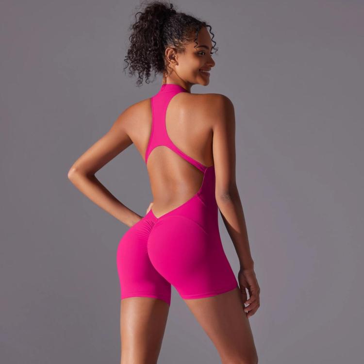 High-Intensity Tight-Fitting Backless Bodysuit/Yoga Wear — view 25