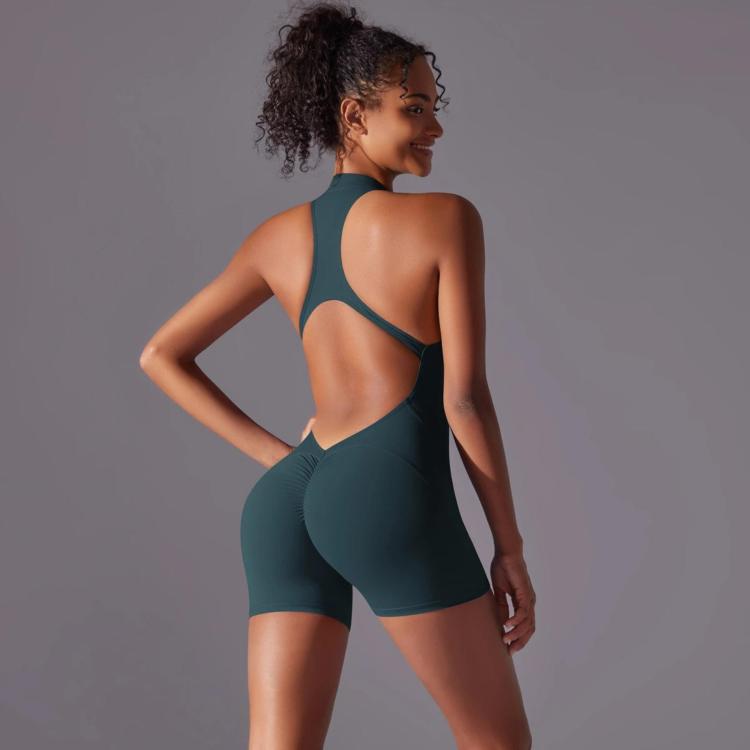 High-Intensity Tight-Fitting Backless Bodysuit/Yoga Wear — view 42