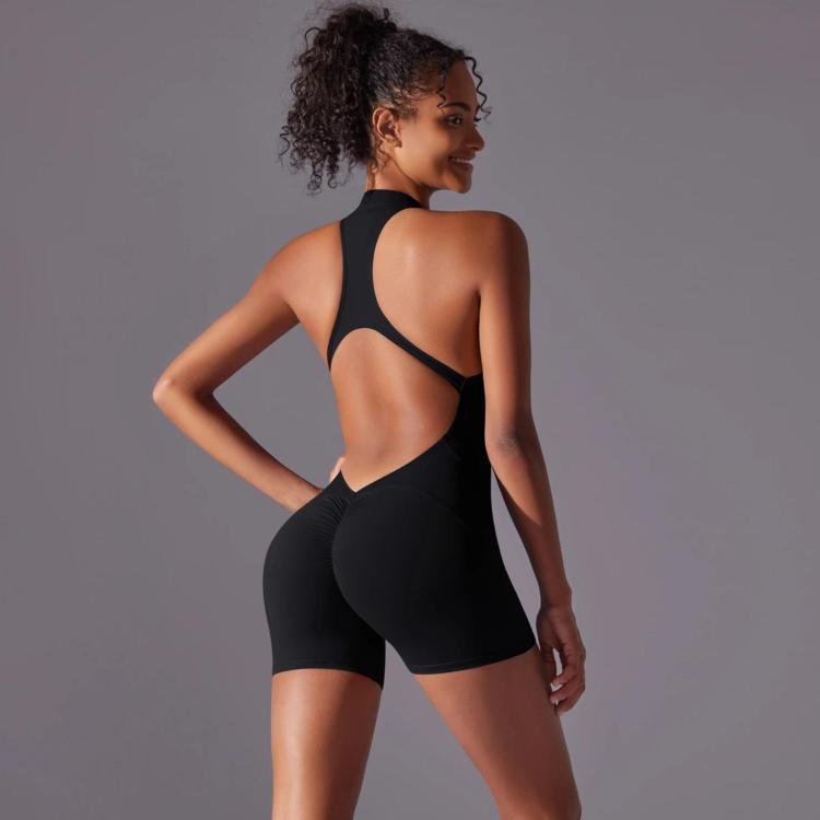 High-Intensity Tight-Fitting Backless Bodysuit/Yoga Wear — view 23