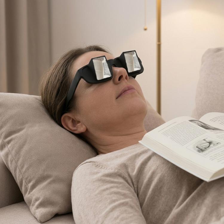 HD Recumbent Reflective Lazy Glasses For Playing Mobile Phone And Watching TV — Small