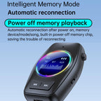AUX Car Bluetooth 5.4 Receiver / Transmitter Audio Adapter With HD Display
