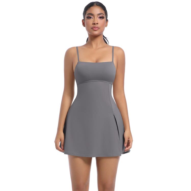 Outdoor Golf Anti-exposure Leggings/Sports Dress With Bra Pads — view 22