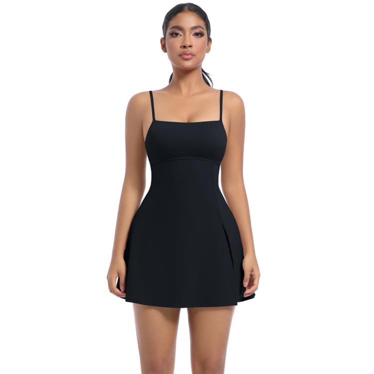 Outdoor Golf Anti-exposure Leggings/Sports Dress With Bra Pads — view 15