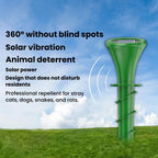 Solar Ground-Plug Animal Repeller With Color Ambient Light, Vibration & Infrared Detection Rat Repellent — view 3