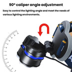 KC08 8LED Outdoor T6 High-Power Head-Mounted Flashlight, Waterproof COB Floodlight Headlamp For Camping & Night Fishing — view 5