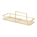 Iron Bathroom Storage Rack, Drill-Free Wall-Mounted Toilet Organizer — Large