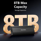 SSD Enclosure 10Gbps Aluminum USB-C 3.2 Solid State Drives, Supports Max 8TB — view 5