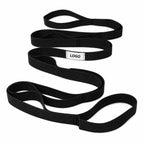 74.8-inch 10-Loop Yoga Stretch Strap Non-Elastic Stretching Strap for Physical Therapy, Hamstring Stretching, Pilates