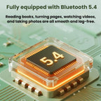 Hanlinyue 2-Key High-Speed Switch Keyboard Bluetooth Page Turner