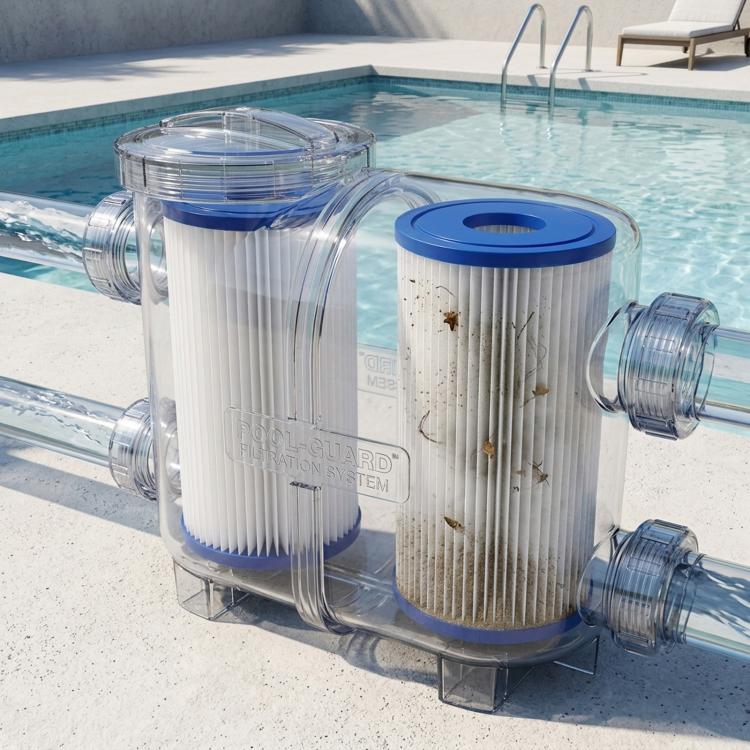2pcs 20-micron Chiller Swimming Pool Pleated Filter Cartridge