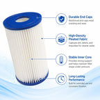 2pcs 20-micron Chiller Swimming Pool Pleated Filter Cartridge