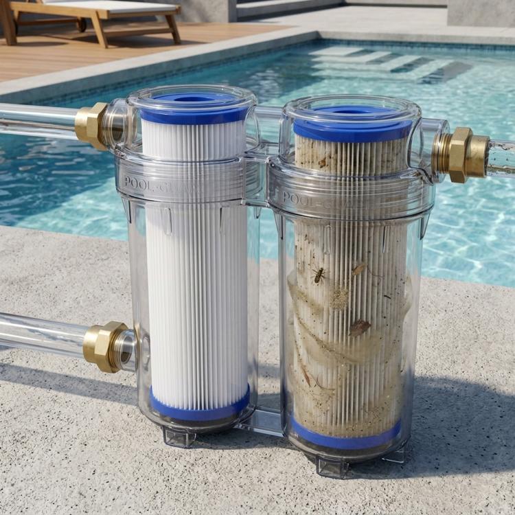 2pcs 20-micron Chiller Swimming Pool Pleated Filter Cartridge