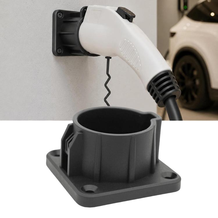 For US Standard J1772 EV Charger Holder Bracket Charging Socket