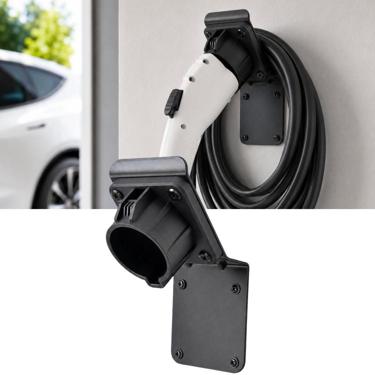 EV Charger Plug Holder, Charging Station Gun Dock Bracket