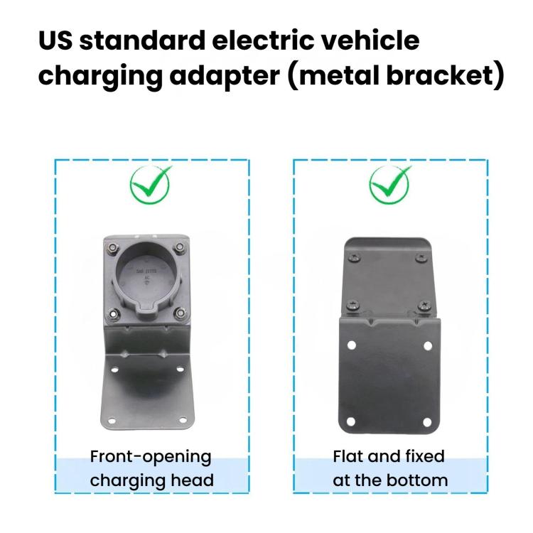 EV Charger Plug Holder, Charging Station Gun Dock Bracket