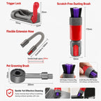 Scratch-Free Dusting Brush Accessories Kit For Dyson V7 V8 V10 V11 V15 Vacuum Attachment Set — view 8