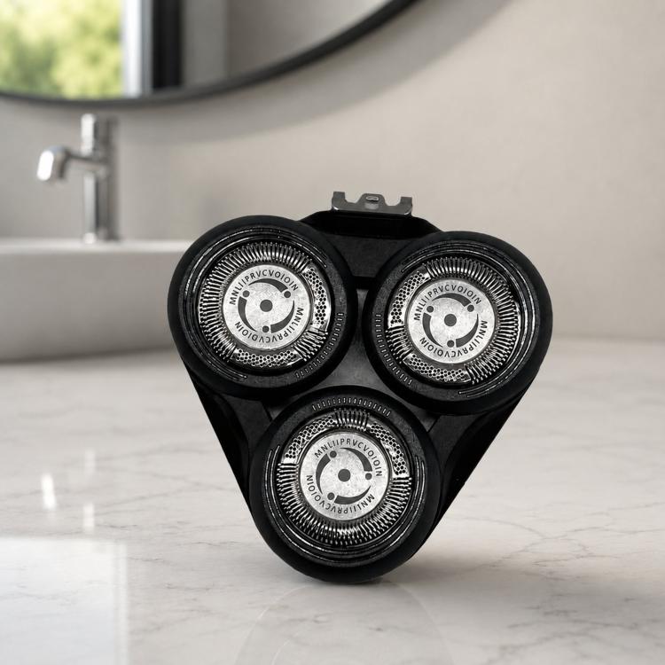 PUKEDA For Philips S5000 Shaver Replacement Head & Foil Assembly Complete 3-Head Spare Parts