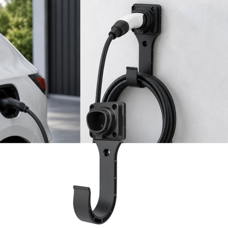For Tesla NACS / US Standard Charger Hook Bracket EV Charging Cable Holder — Charging Station