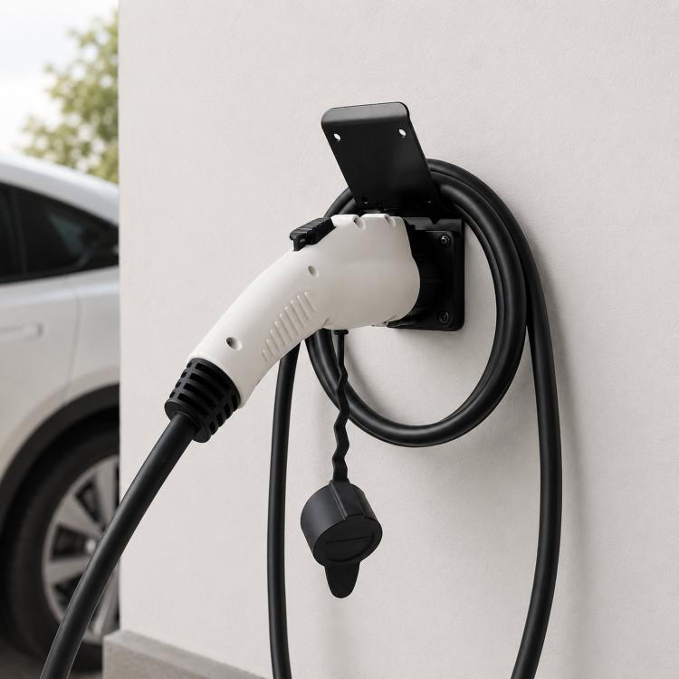 EV Charging Connector Cable Holder, For J1772 US Standard