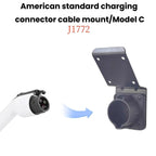 EV Charging Connector Cable Holder, For J1772 US Standard