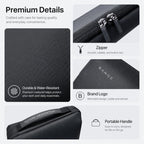 BANGE BG-7885 Digital Accessories Organizer Bag Multi-Compartment Card Slots Portable Waterproof Travel Bag