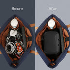 BANGE BG-7885 Digital Accessories Organizer Bag Multi-Compartment Card Slots Portable Waterproof Travel Bag