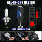 50W Motorcycle N13 Direct-Connect High-Power Lens Headlight