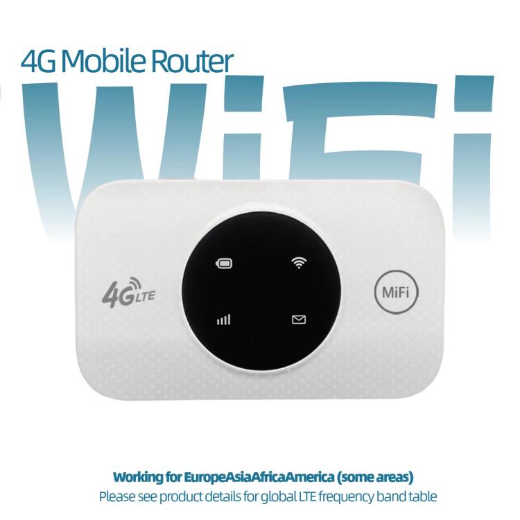 4G SIM Card LTE Wireless Router Portable Car WiFi Hotspot