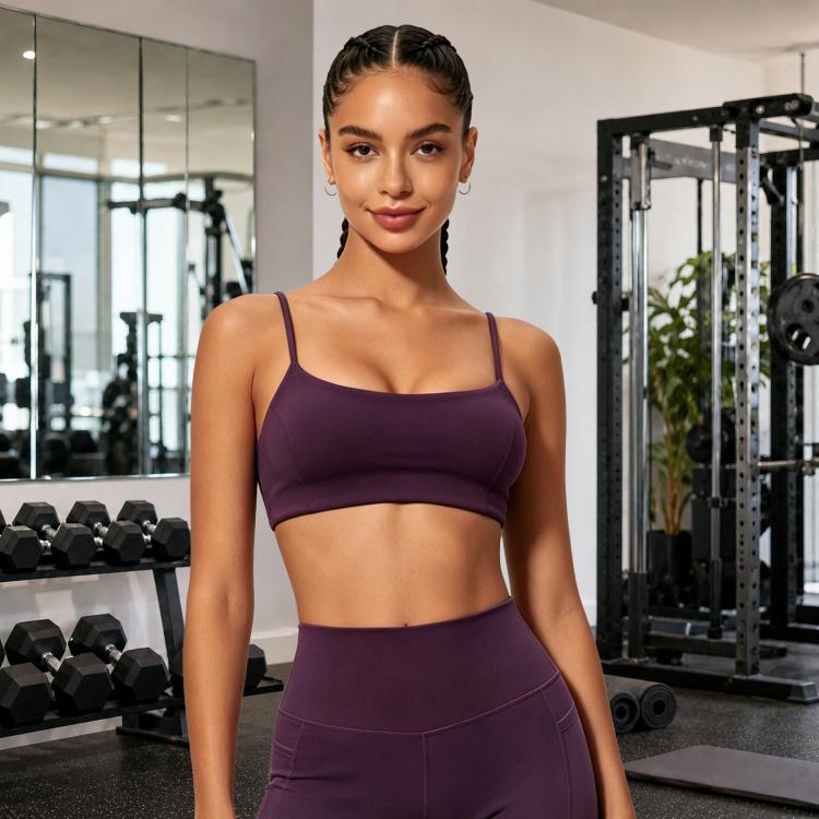 Quick-Dry Strap Yoga Top Women Backless Sports Bra & Fitness Top — view 11